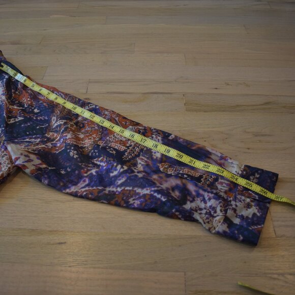 Elie Tahari Multi Color Paisley Long Sleeve Top - Picture 9 of 10